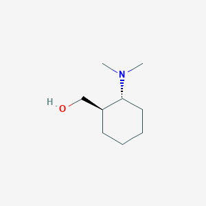 molecular formula C9H19NO B2692667 Rel-((1R,2R)-2-(二甲基氨基)环己基)甲醇 CAS No. 31182-67-9