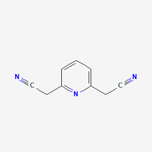 molecular formula C9H7N3 B2692677 2,6-吡啶二乙腈 CAS No. 46133-38-4