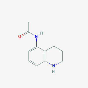 molecular formula C11H14N2O B2692705 N-(1,2,3,4-tetrahydroquinolin-5-yl)acetamide CAS No. 156694-10-9