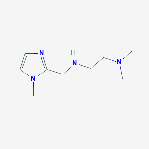 N',N'-dimethyl-N-[(1-methylimidazol-2-yl)methyl]ethane-1,2-diamine