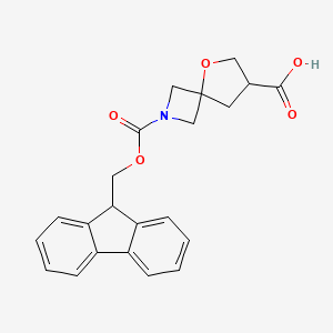2-(((9H-Fluoren-9-yl)methoxy)carbonyl)-5-oxa-2-azaspiro[3.4]octane-7-carboxylic acid