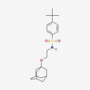 (2-Adamantanyloxyethyl){[4-(tert-butyl)phenyl]sulfonyl}amine