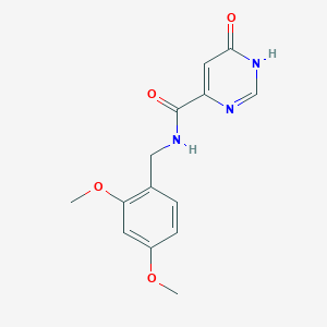 N-(2,4-dimethoxybenzyl)-6-hydroxypyrimidine-4-carboxamide