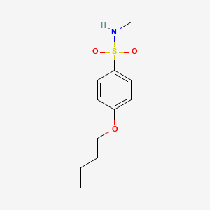molecular formula C11H17NO3S B2692766 4-butoxy-N-methylbenzenesulfonamide CAS No. 136639-97-9