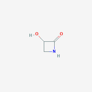molecular formula C3H5NO2 B2692786 3-Hydroxyazetidin-2-one CAS No. 58521-62-3