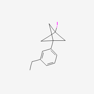 1-(3-Ethylphenyl)-3-iodobicyclo[1.1.1]pentane