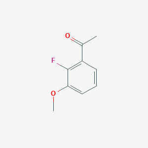 molecular formula C9H9FO2 B2692886 1-(2-氟-3-甲氧基苯基)乙酮 CAS No. 208777-19-9