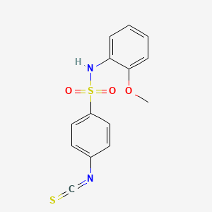 4-isothiocyanato-N-(2-methoxyphenyl)benzenesulfonamide