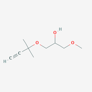 1-Methoxy-3-(2-methylbut-3-yn-2-yloxy)propan-2-ol