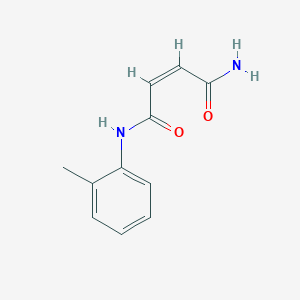 molecular formula C11H12N2O2 B2693025 (2Z)-N-(2-methylphenyl)but-2-enediamide CAS No. 305373-28-8