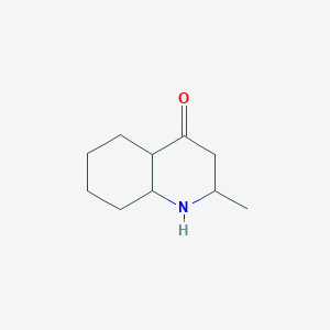 molecular formula C10H17NO B2693043 2-Methyl-octahydro-quinolin-4-one CAS No. 41854-83-5