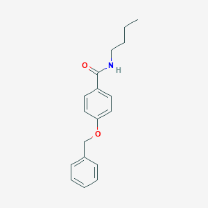 molecular formula C18H21NO2 B269308 4-(benzyloxy)-N-butylbenzamide 
