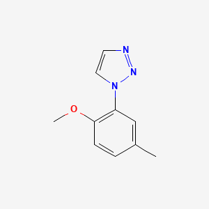1-(2-Methoxy-5-methylphenyl)triazole