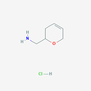 (3,6-Dihydro-2H-pyran-2-yl)methanamine hydrochloride