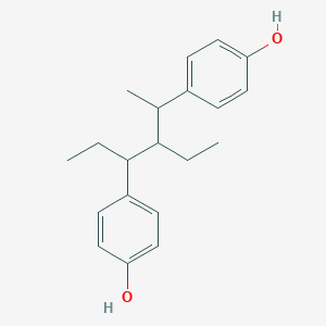 molecular formula C20H26O2 B026931 苯雌醇 CAS No. 85-95-0