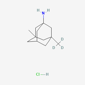 molecular formula C12H22ClN B2693221 Memantine-d3 Hydrochloride CAS No. 1329802-06-3