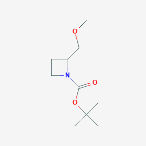 Tert-butyl 2-(methoxymethyl)azetidine-1-carboxylate