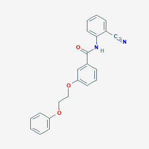 N-(2-cyanophenyl)-3-(2-phenoxyethoxy)benzamide