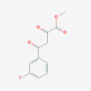 Methyl 4-(3-fluorophenyl)-2,4-dioxobutanoate