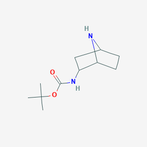 tert-butyl N-{7-azabicyclo[2.2.1]heptan-2-yl}carbamate
