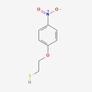 molecular formula C8H9NO3S B2693449 2-(4-硝基苯氧基)乙硫醇 CAS No. 98487-88-8