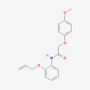 N-[2-(allyloxy)phenyl]-2-(4-methoxyphenoxy)acetamide