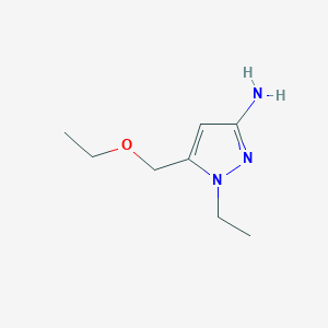 5-(ethoxymethyl)-1-ethyl-1H-pyrazol-3-amine