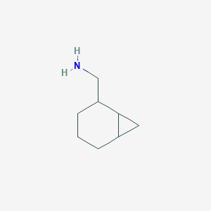 molecular formula C8H15N B2693541 双环[4.1.0]庚烷-2-基甲胺 CAS No. 1543311-07-4