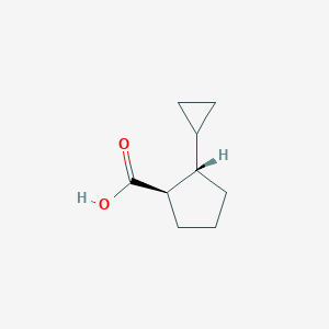 Rel-(1R,2S)-2-cyclopropylcyclopentane-1-carboxylic acid