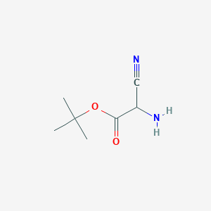 Tert-butyl 2-amino-2-cyanoacetate