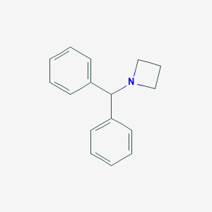 molecular formula C16H17N B026936 1-二苯甲基氮杂环丁烷 CAS No. 107128-00-7