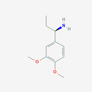 (R)-1-(3,4-Dimethoxyphenyl)propan-1-amine