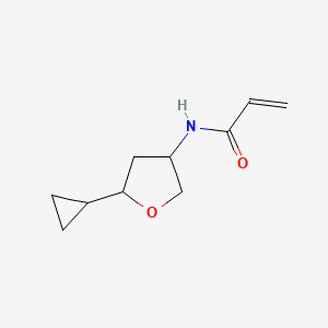 N-(5-Cyclopropyloxolan-3-yl)prop-2-enamide