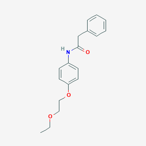 N-[4-(2-ethoxyethoxy)phenyl]-2-phenylacetamide