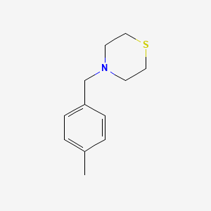 molecular formula C12H17NS B2693770 4-(4-Methylbenzyl)thiomorpholine CAS No. 414892-61-8