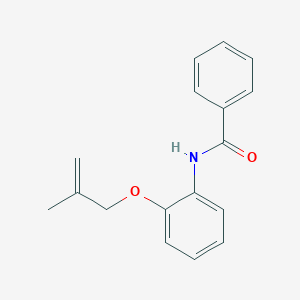 molecular formula C17H17NO2 B269380 N-{2-[(2-methylprop-2-en-1-yl)oxy]phenyl}benzamide 