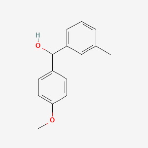 molecular formula C15H16O2 B2693912 4-Methoxy-3'-methylbenzhydrol CAS No. 37825-77-7
