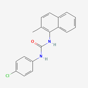 1-(4-Chlorophenyl)-3-(2-methylnaphthalen-1-yl)urea