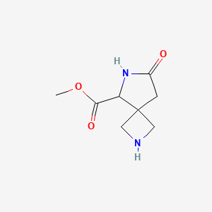 Methyl 7-oxo-2,6-diazaspiro[3.4]octane-5-carboxylate
