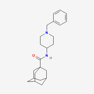 molecular formula C23H32N2O B2693982 N-(1-benzylpiperidin-4-yl)adamantane-1-carboxamide CAS No. 314030-54-1