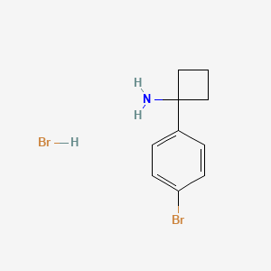 1-(4-Bromophenyl)cyclobutan-1-amine hydrobromide