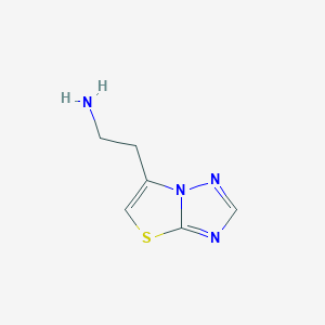 2-(Thiazolo[3,2-b][1,2,4]triazol-6-yl)ethanamine