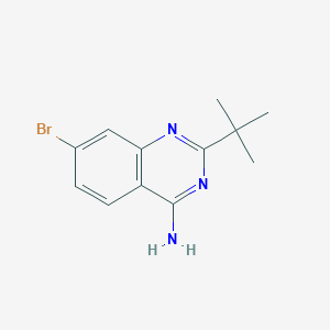 7-Bromo-2-(tert-butyl)quinazolin-4-amine