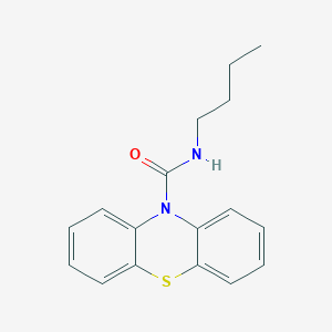 molecular formula C17H18N2OS B269416 N-butyl-10H-phenothiazine-10-carboxamide 