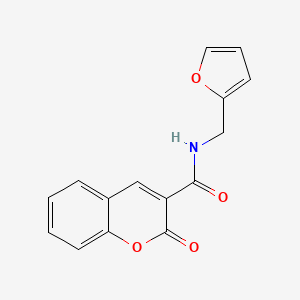 N-(2-furylmethyl)-2-oxo-2H-chromene-3-carboxamide
