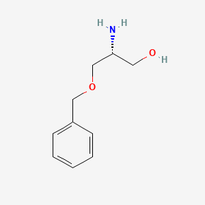 molecular formula C10H15NO2 B2694322 (R)-2-Amino-3-(benzyloxy)propan-1-ol CAS No. 58577-87-0; 58577-88-1