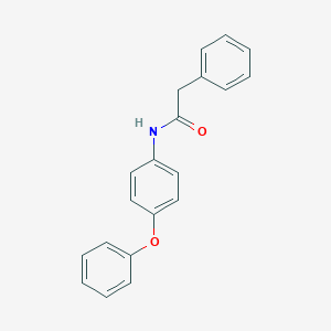 molecular formula C20H17NO2 B269433 N-(4-phenoxyphenyl)-2-phenylacetamide 