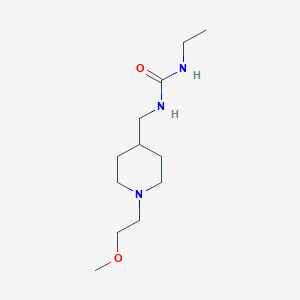 1-Ethyl-3-((1-(2-methoxyethyl)piperidin-4-yl)methyl)urea