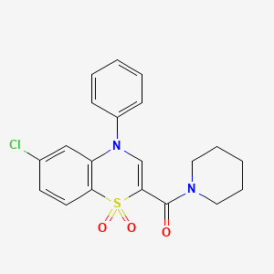 N-(4-fluorophenyl)-N'-{3-[4-(4-methylphenyl)-1,3-oxazol-2-yl]phenyl}urea