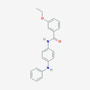 molecular formula C21H20N2O2 B269442 N-(4-anilinophenyl)-3-ethoxybenzamide 